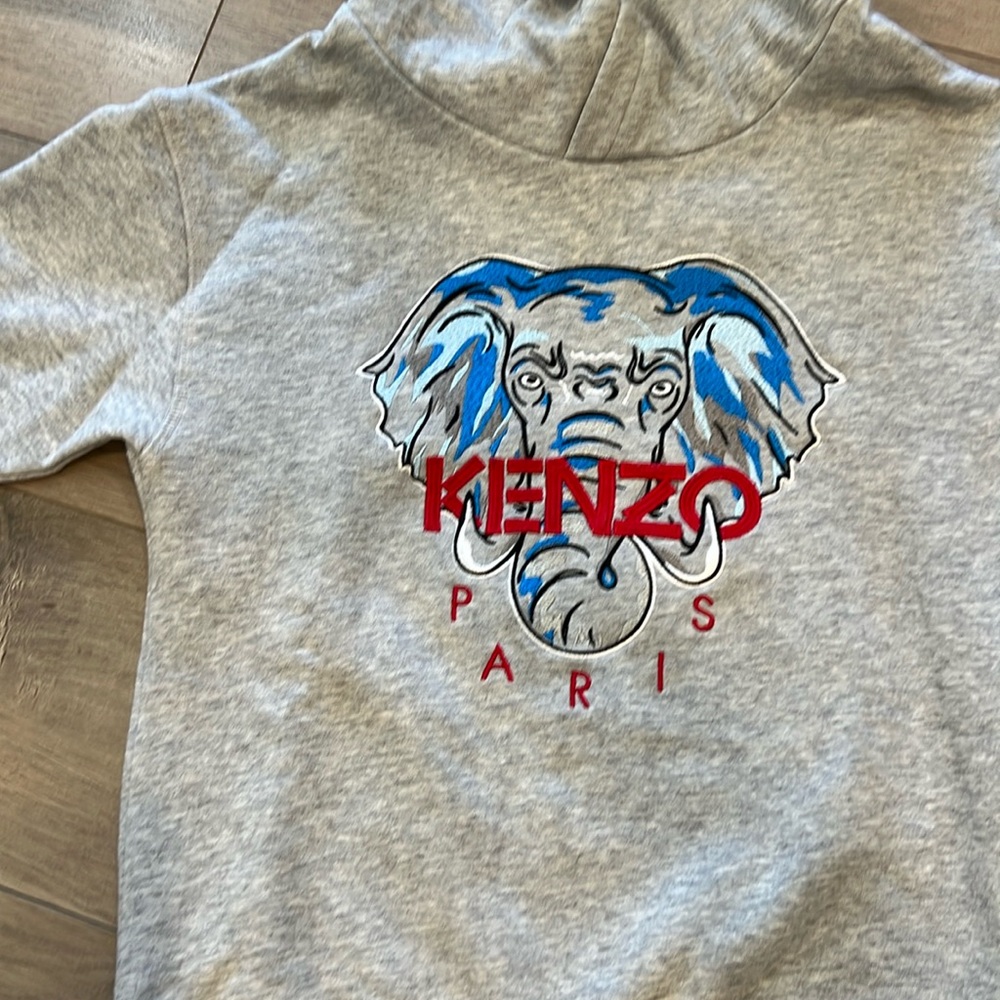 Kenzo kids fleece hoodie- size 8
